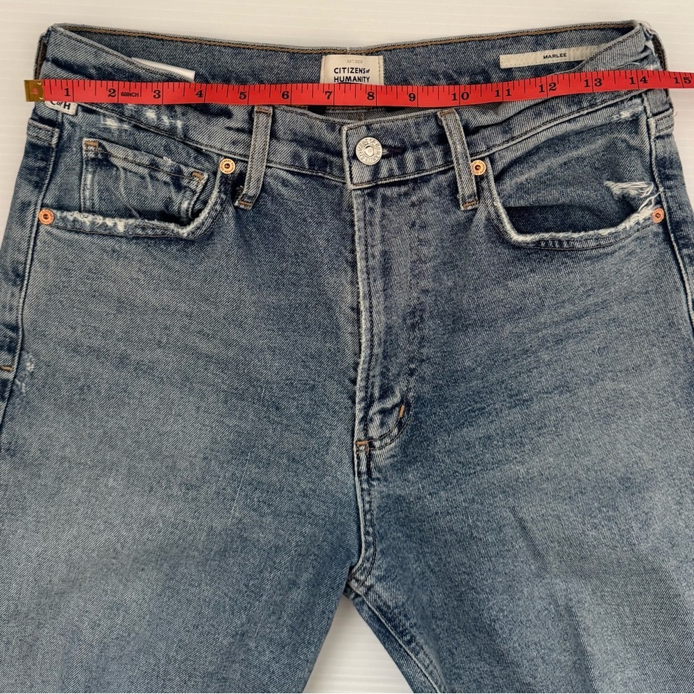 Citizens of Humanity Marlee High Rise Relaxed Taper Jeans Size 27 - Picture 13 of 14